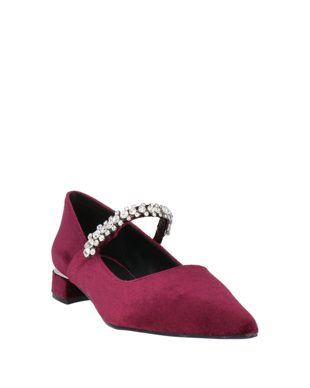 Exe' Purple Ballet Flats