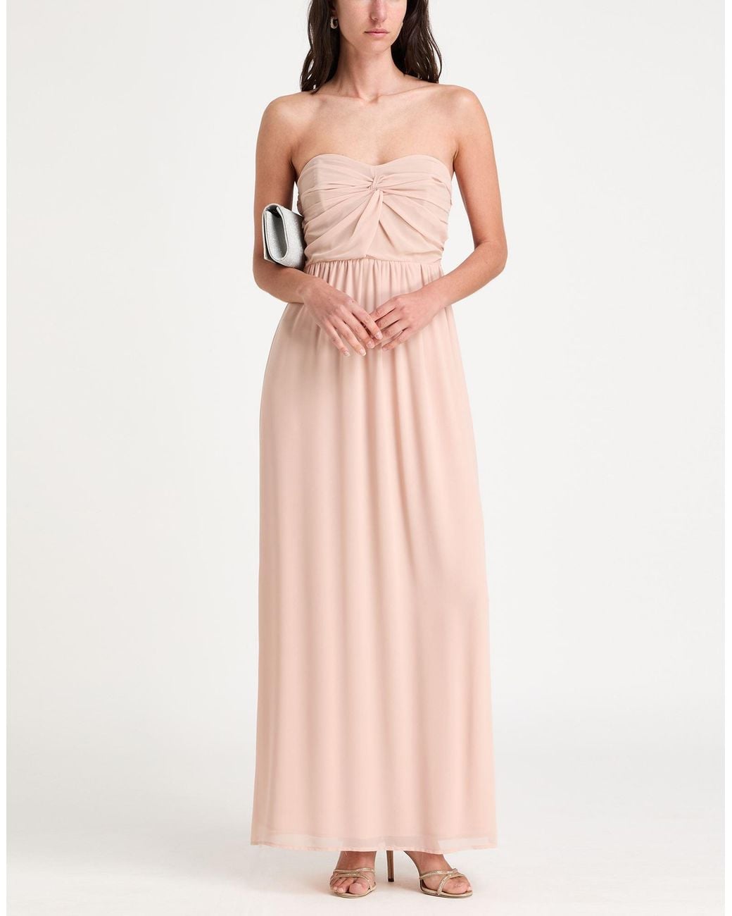 Rebel Queen Pink Maxi Dress Polyester