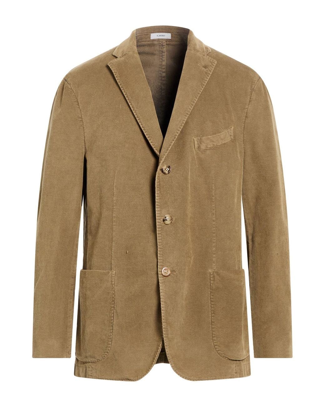 Boglioli Green Blazer Cotton, Modal, Elastane for men