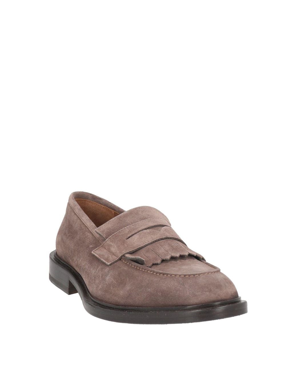 Testoni Gray Loafer for men