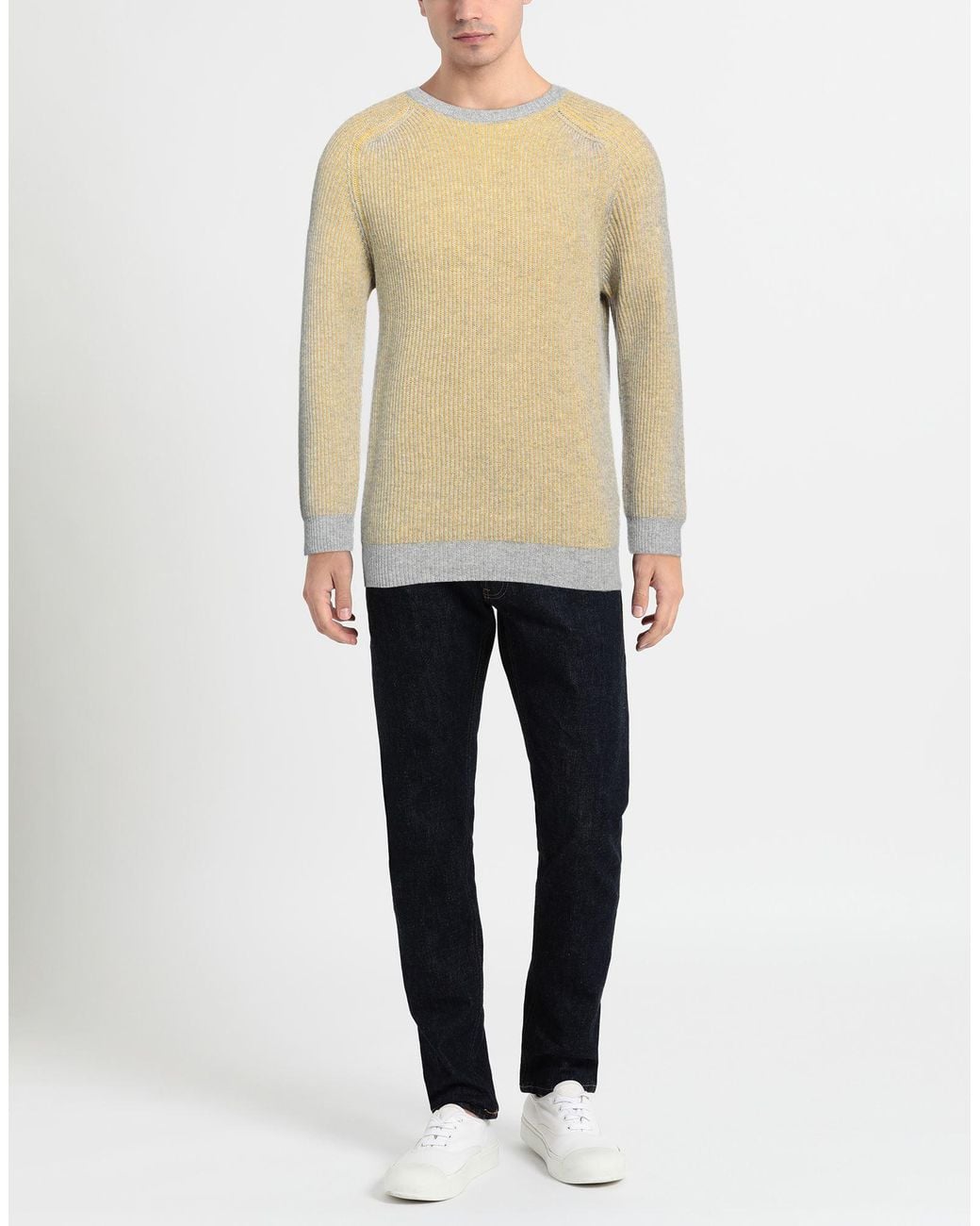 Barbati Natural Sweater Polyamide, Viscose, Wool, Cashmere for men