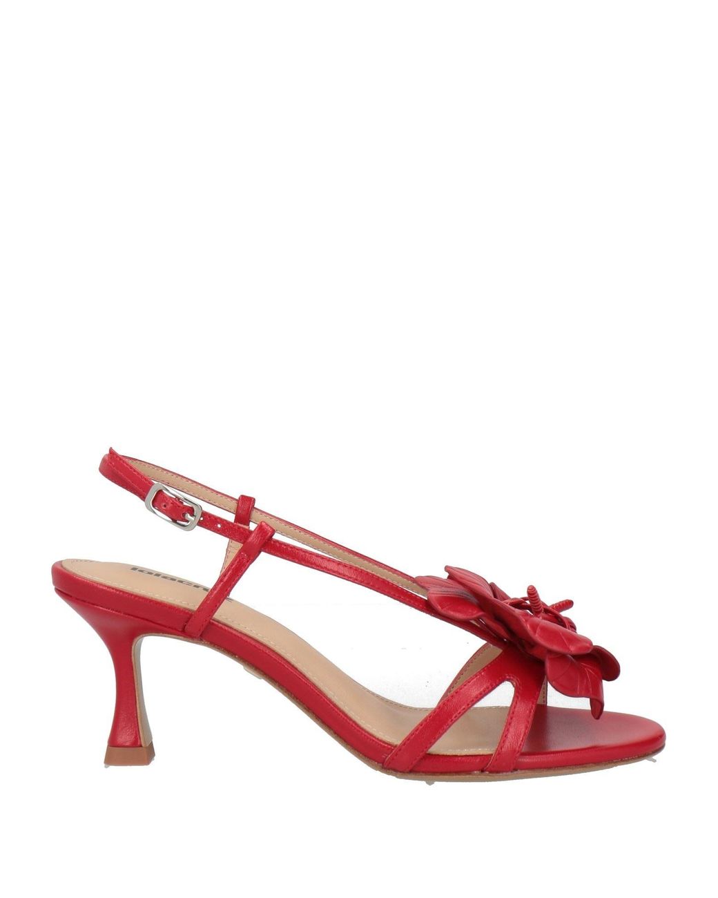 Lola Cruz Red Sandals