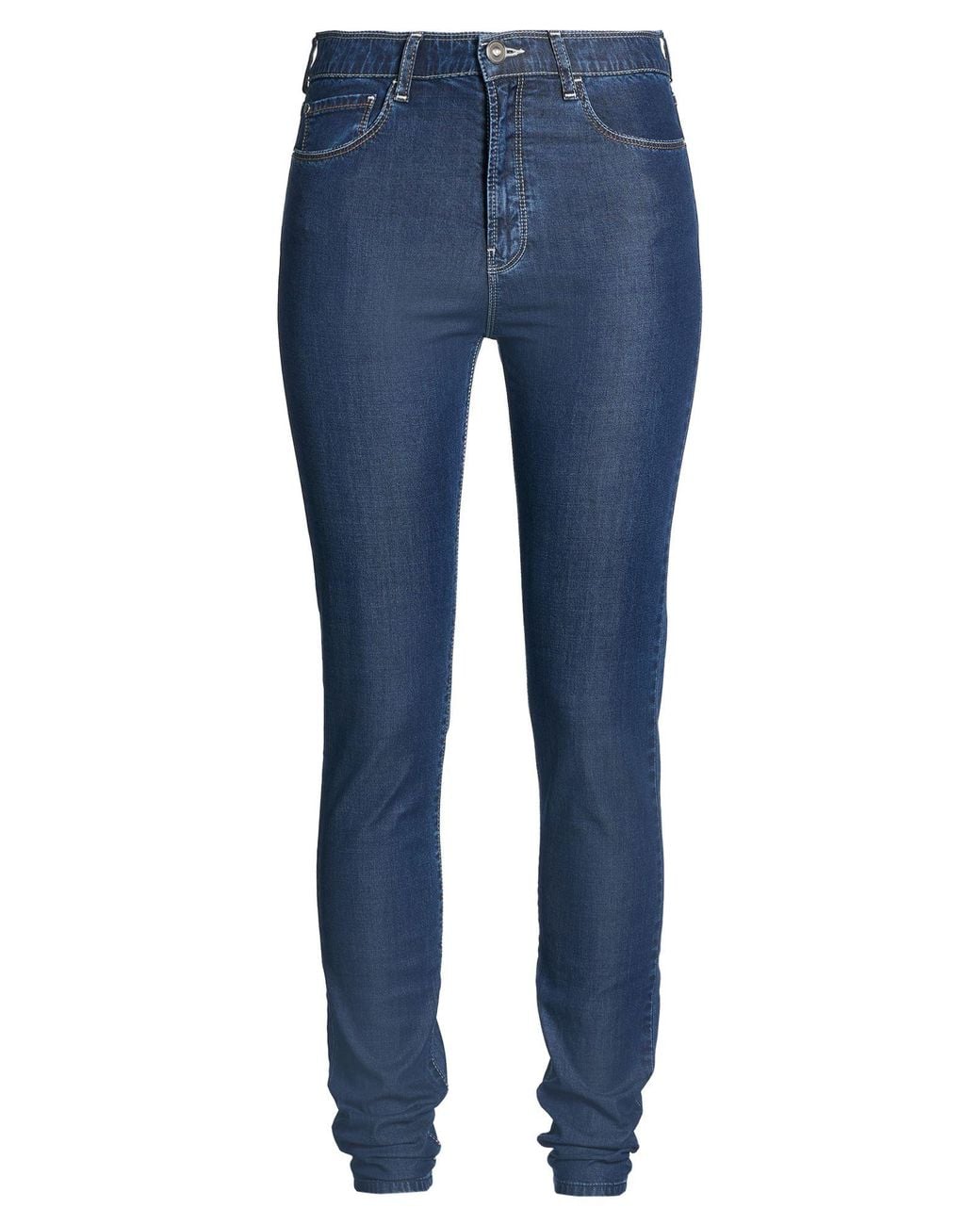 Emporio Armani Blue Jeans Lyocell, Cotton, Elastane