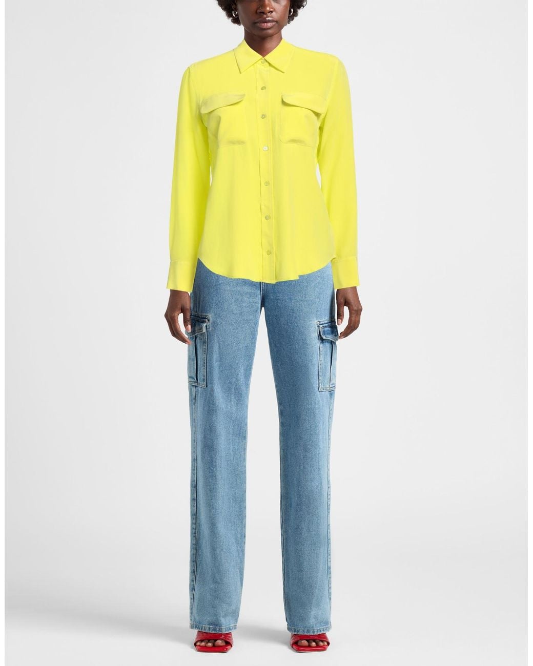 Equipment Yellow Shirt