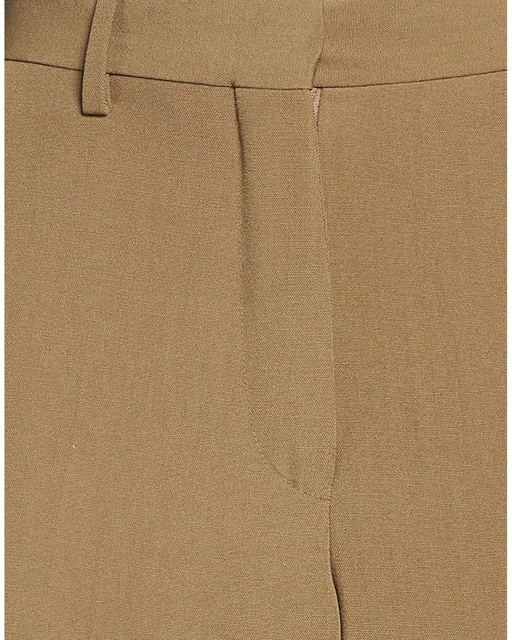 Dries Van Noten Natural Pants Wool