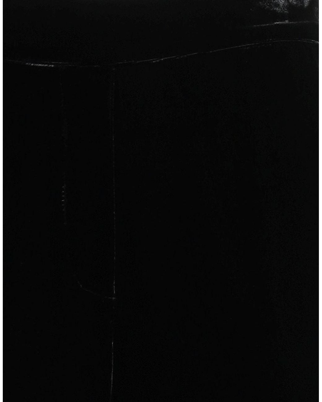 Clips Black Pants Viscose, Silk