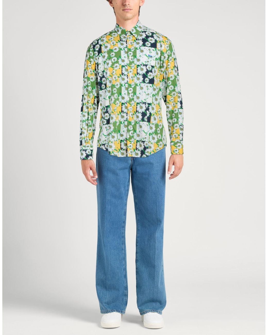Harmont & Blaine Green Shirt for men