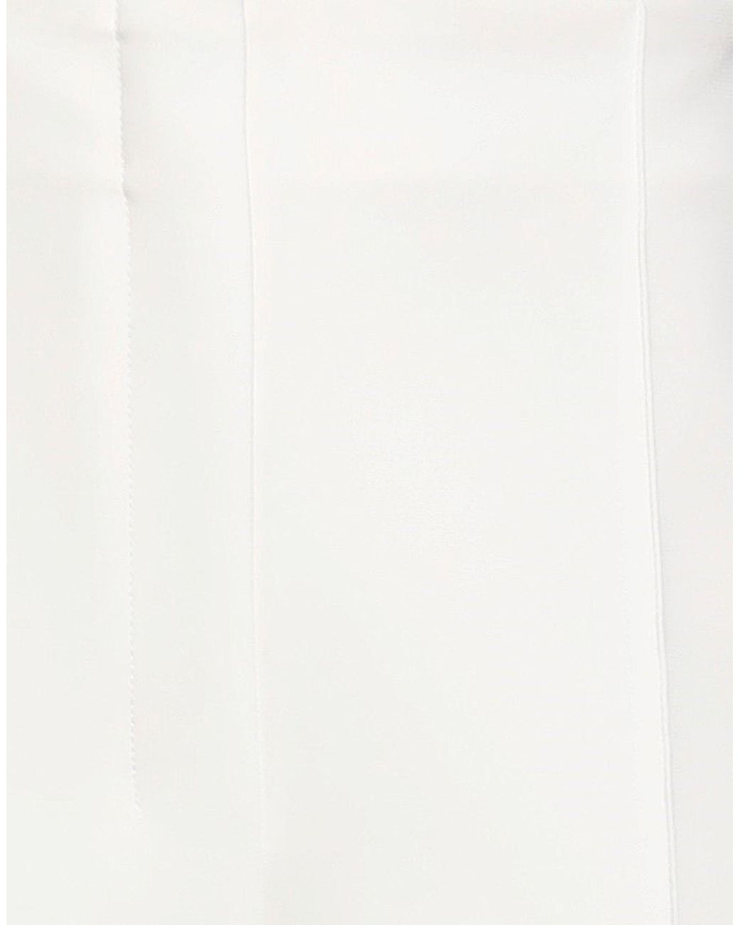 Theory White Pants Polyester, Triacetate