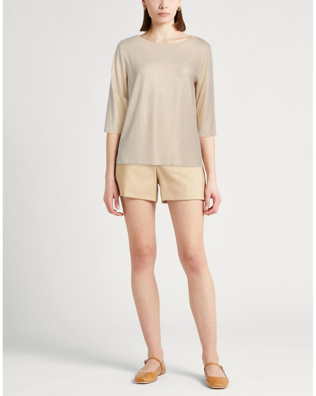 Majestic Filatures Natural T-Shirt Viscose, Elastane