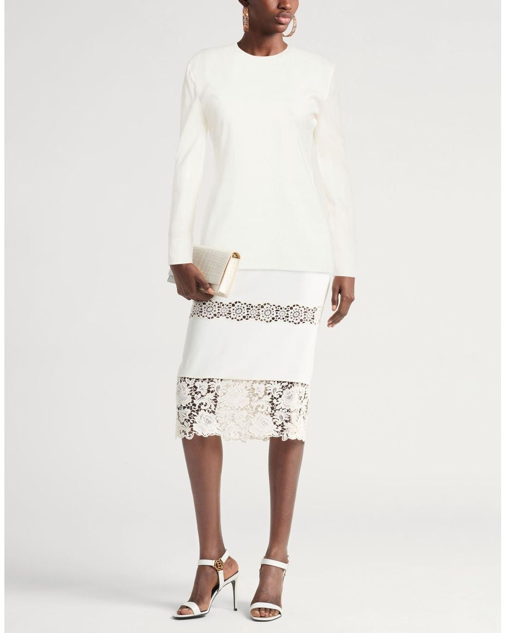 Alberta Ferretti White Tops