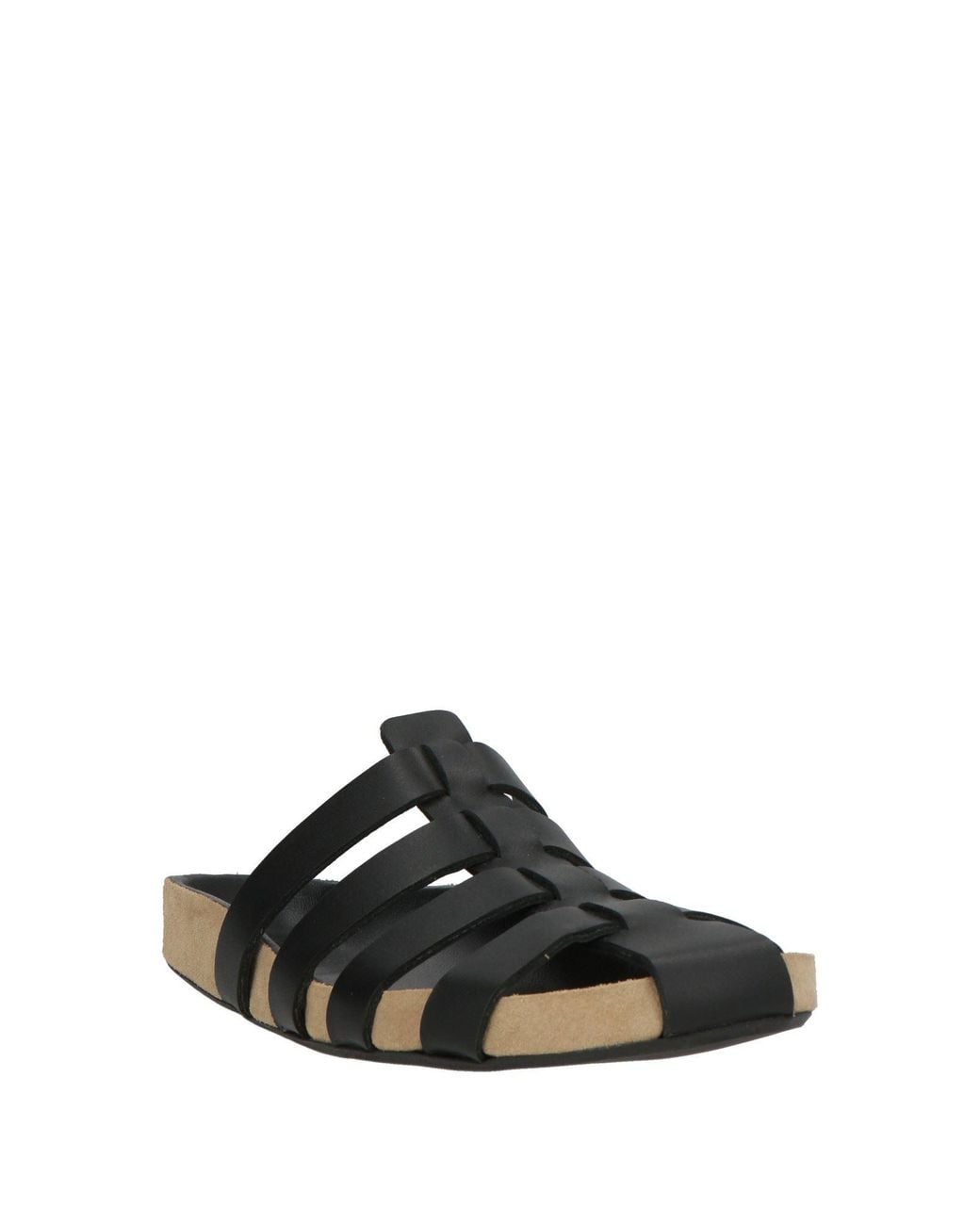Jude Black Sandals