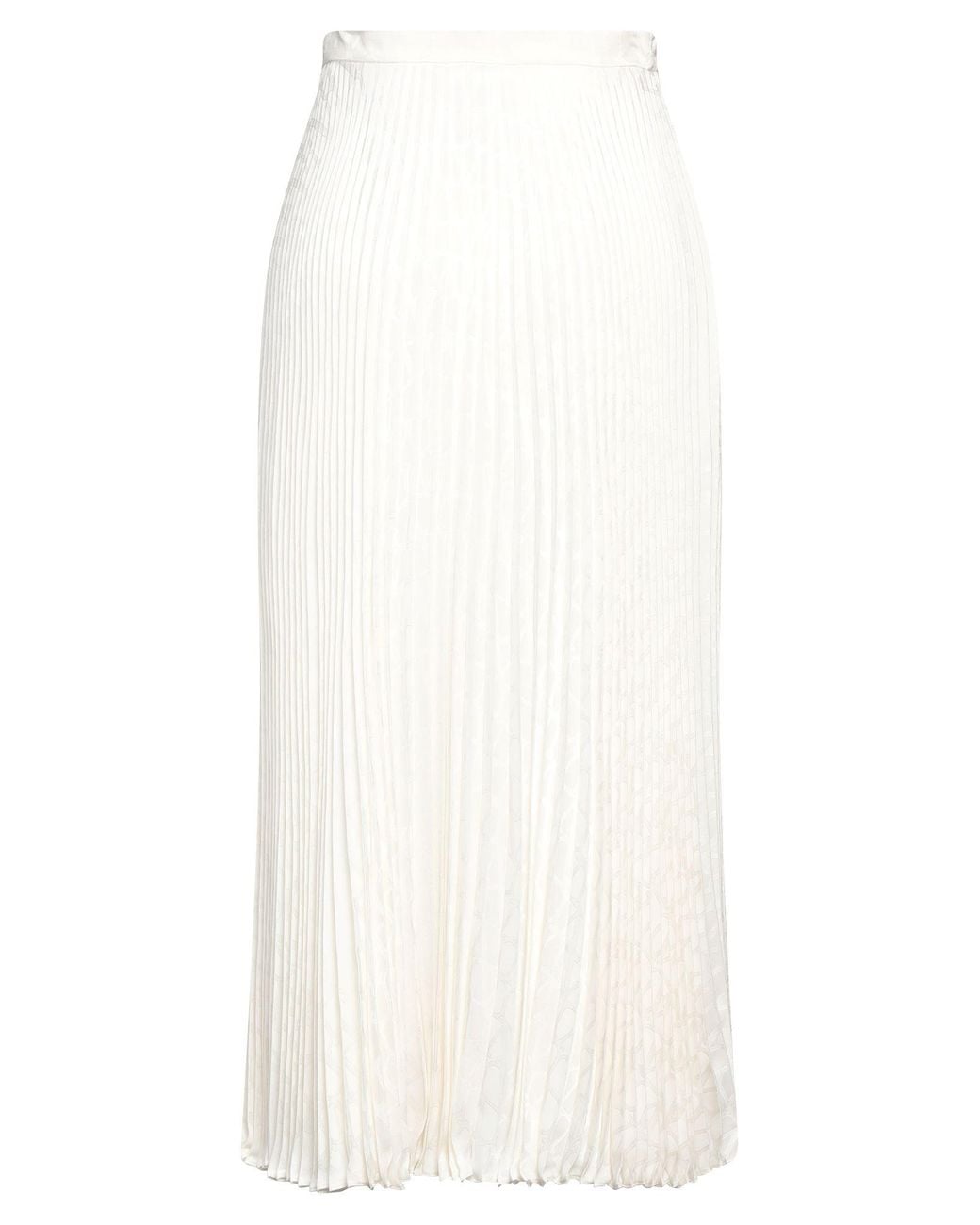 Valentino Garavani White Maxi Skirt