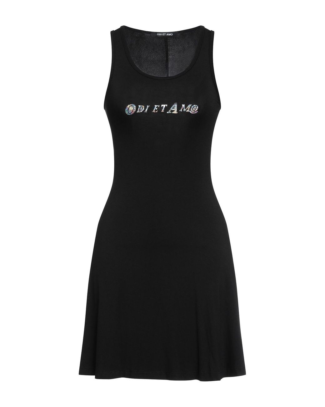 Odi Et Amo Black Mini Dress