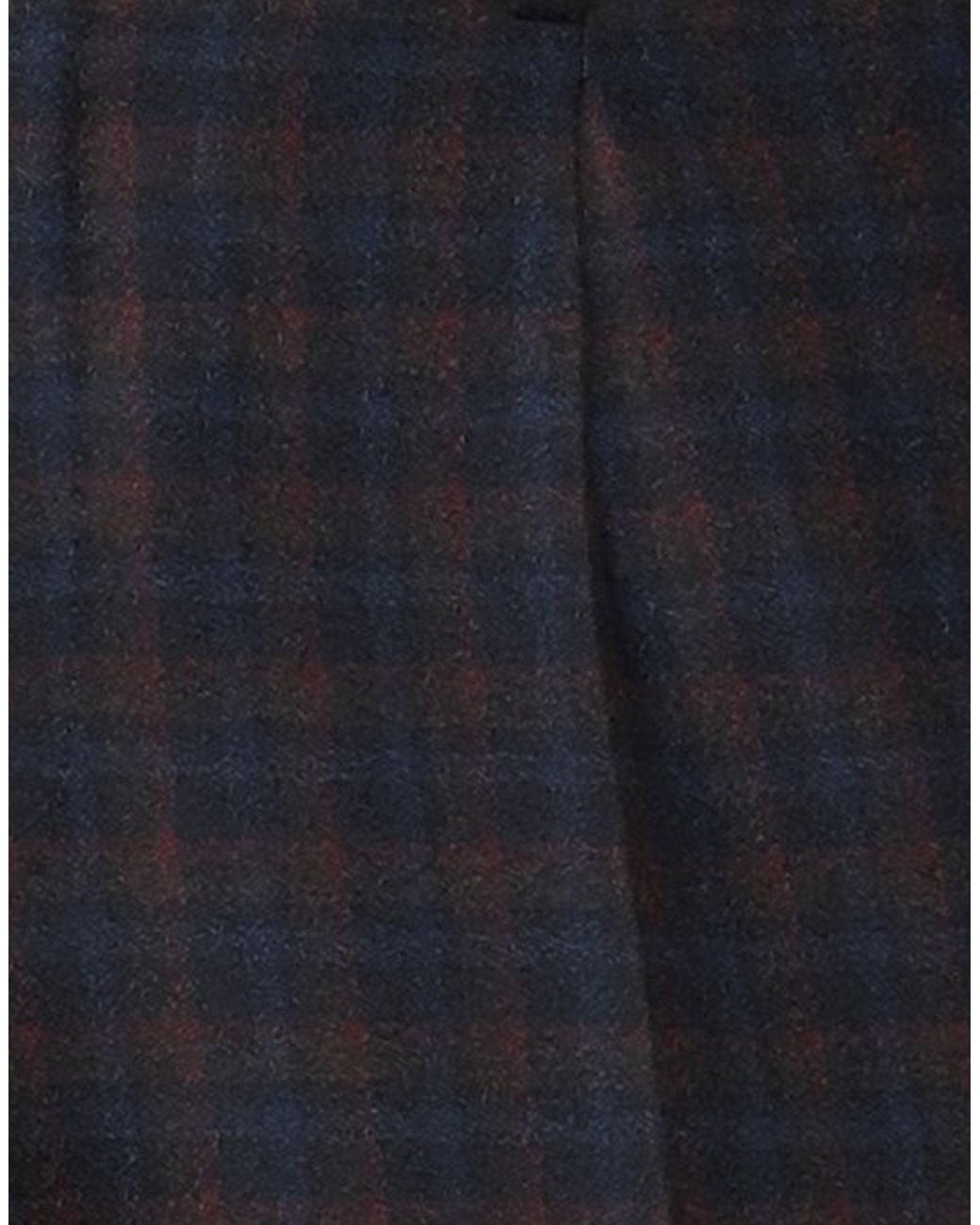 Berwich Blue Midnight Pants Virgin Wool, Elastane for men