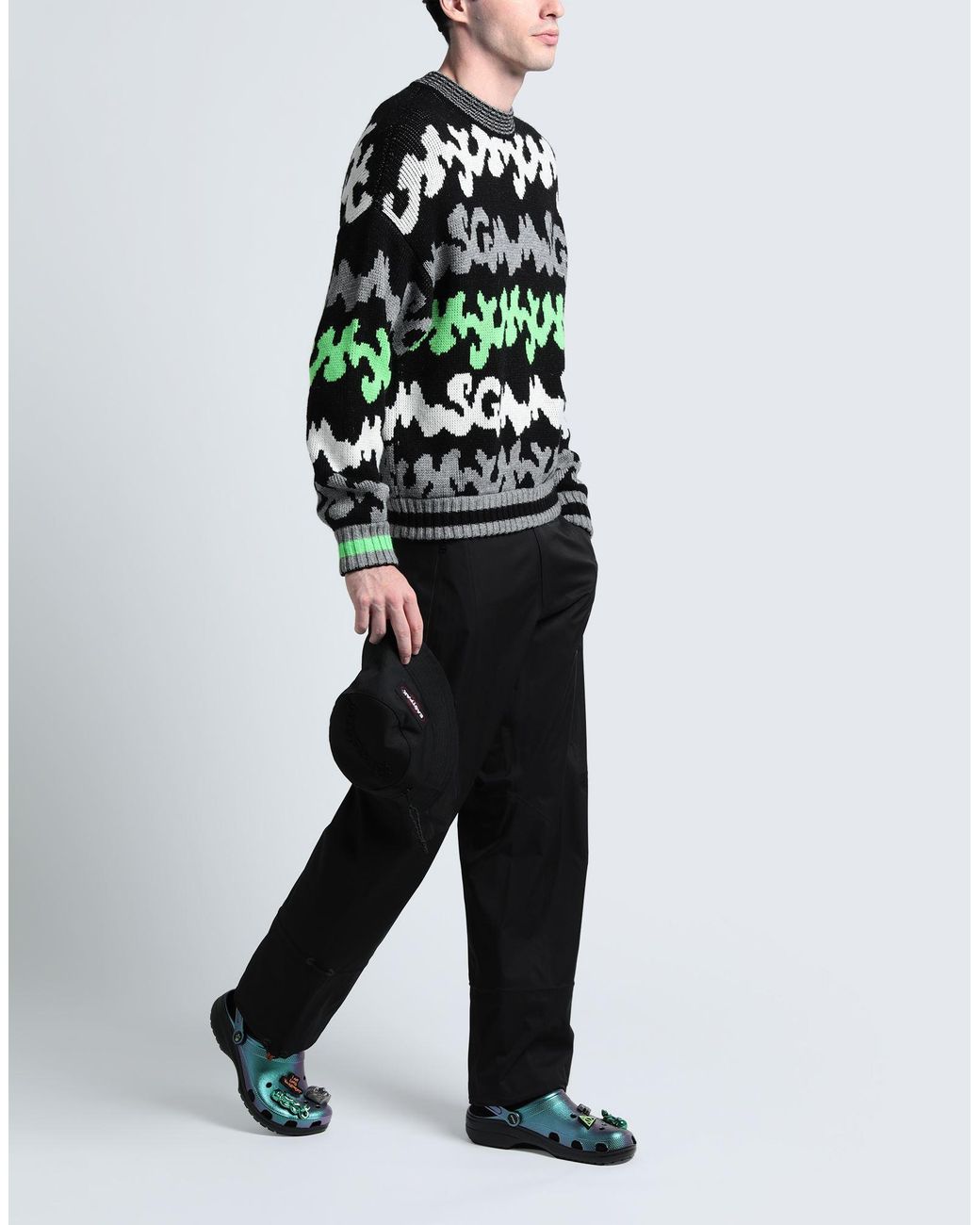 Zegna Black Pants for men