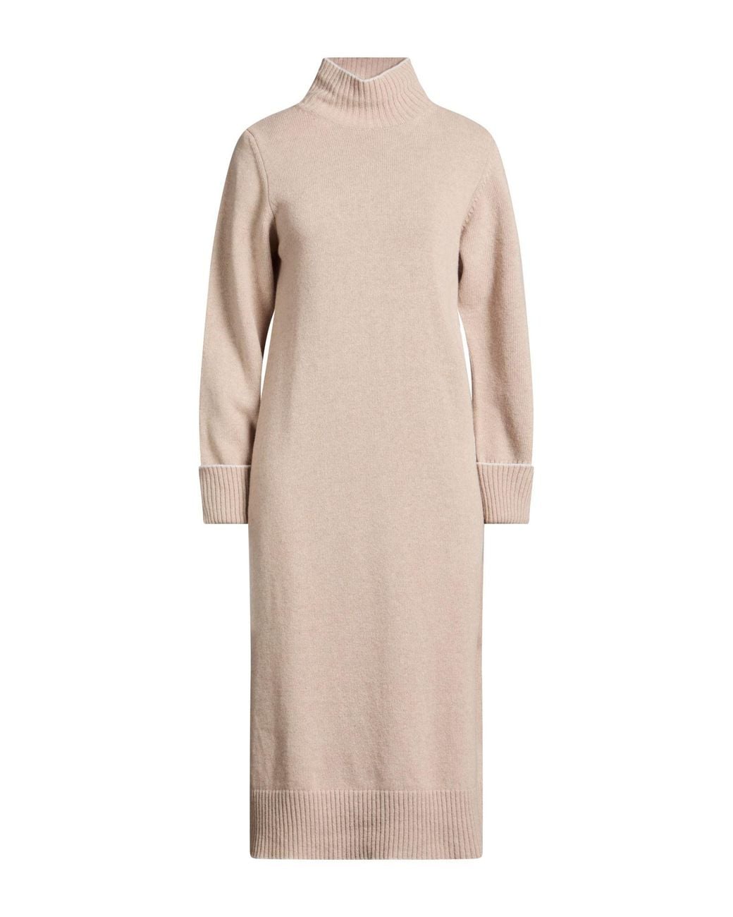 Eleventy Natural Midi Dress