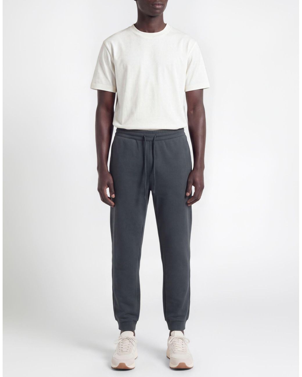 Majestic Filatures Blue Pants Organic Cotton for men