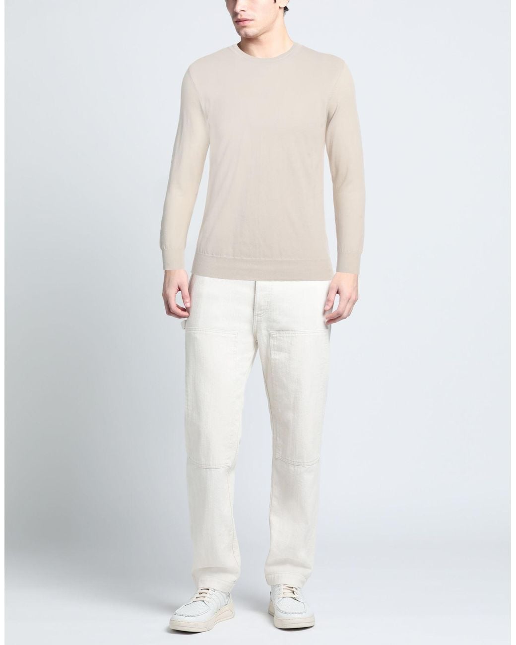 Heritage White Jumper for men