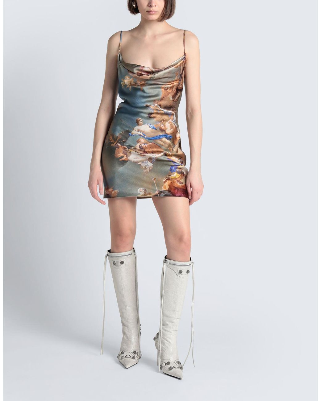 Balmain Multicolor Mini Dress
