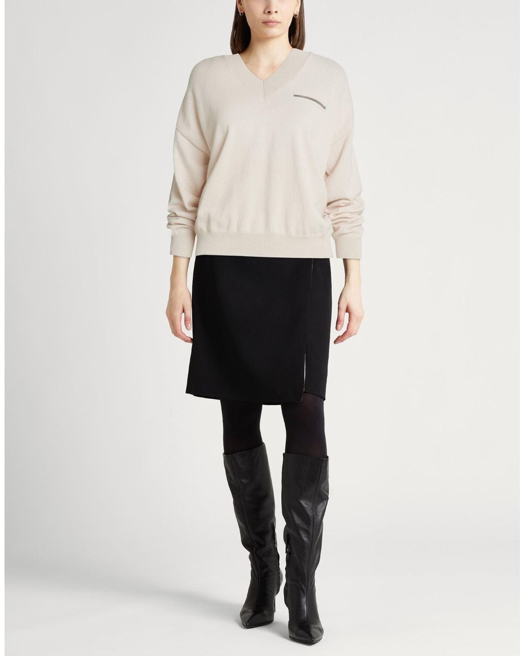 Peserico White Pullover