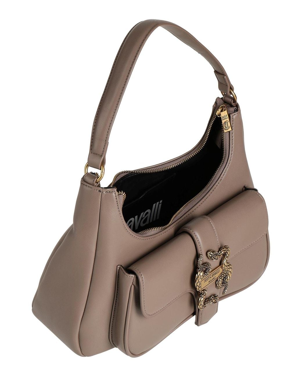 Just Cavalli Gray Handbag