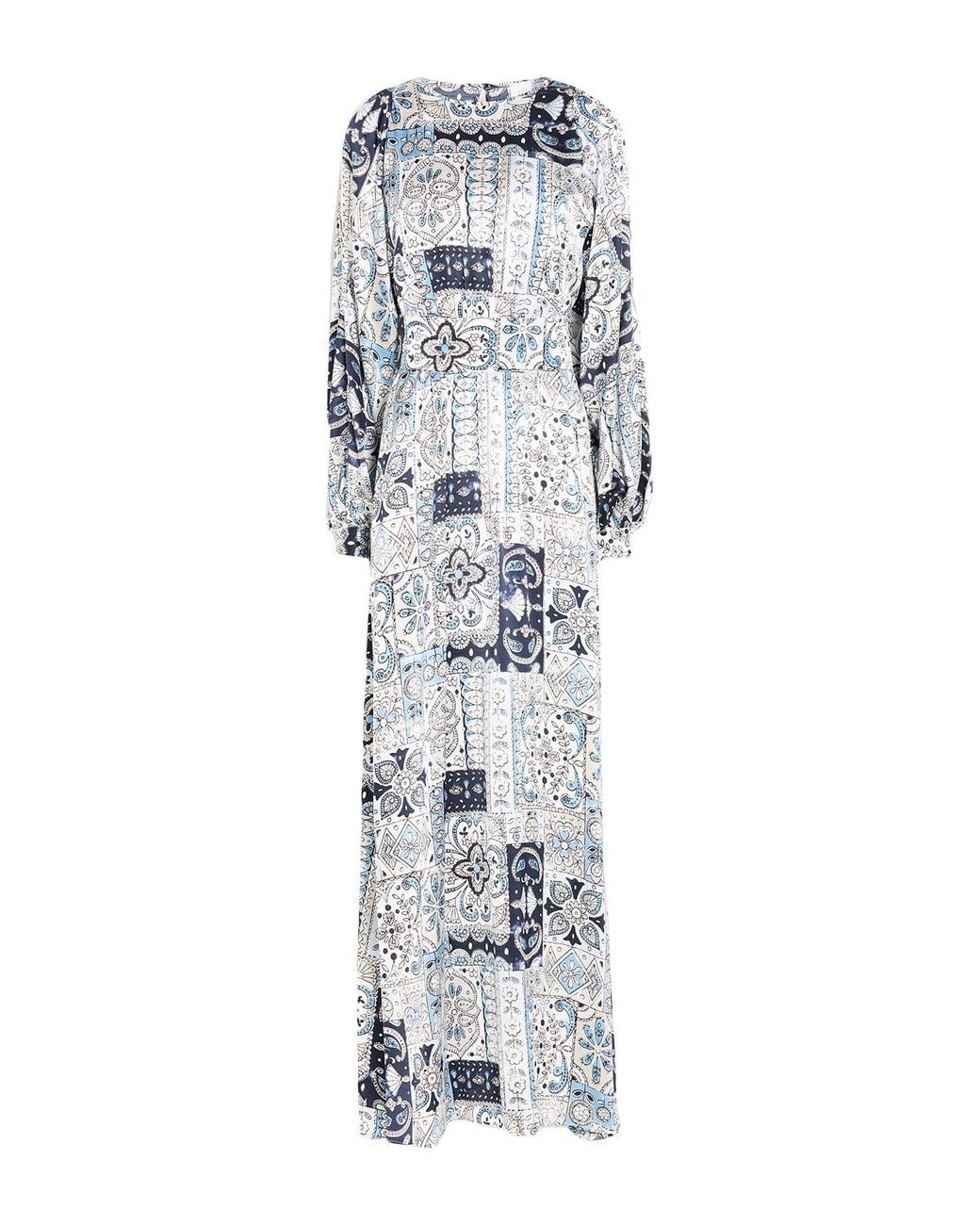 Eleventy White Maxi Dress Silk