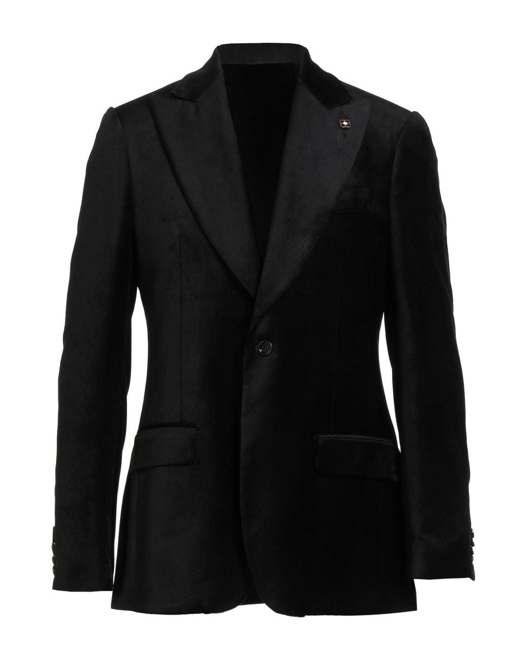 Lardini Black Blazer for men