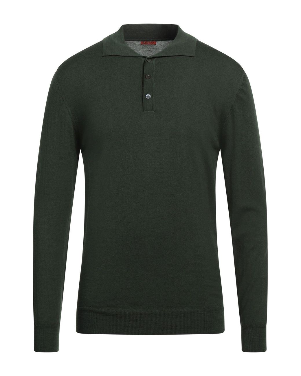 Pullover Barena de hombre de color Green