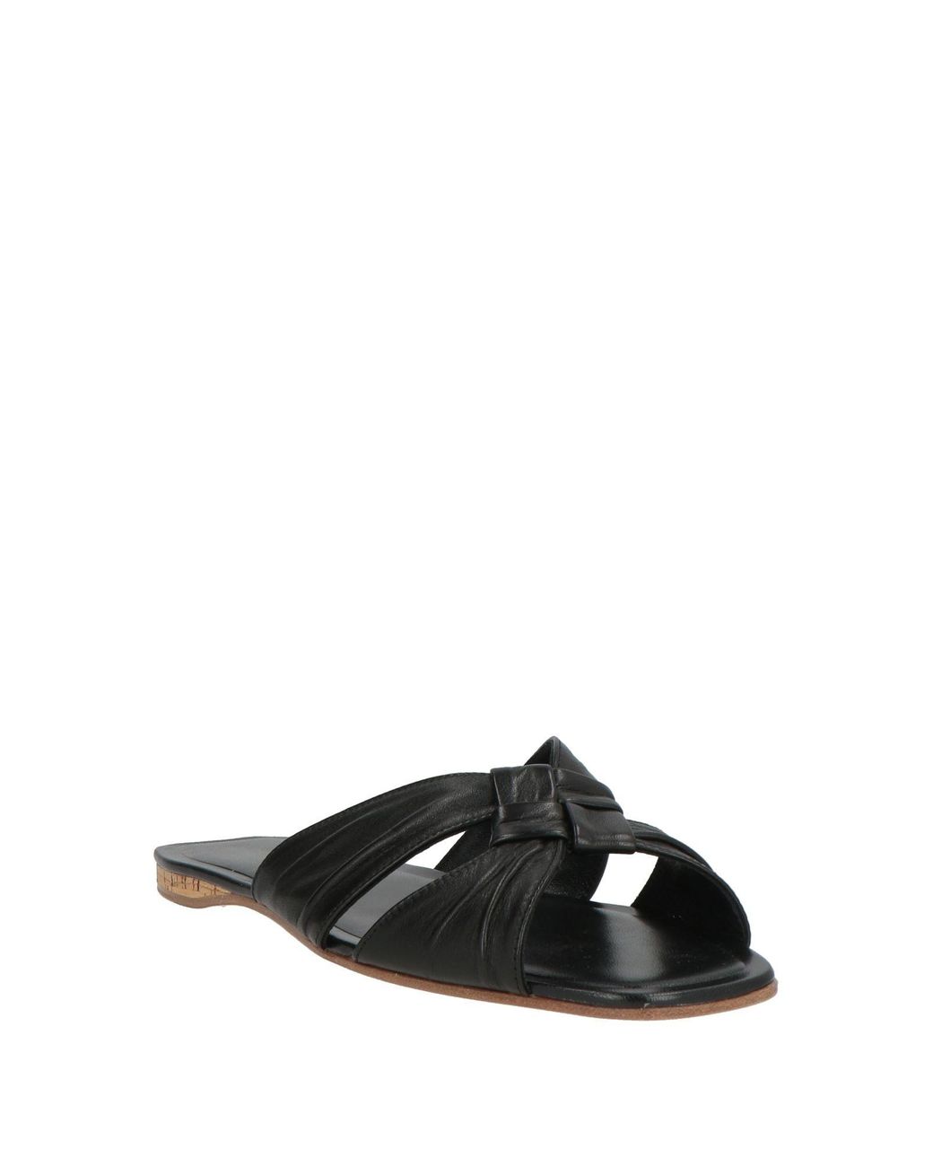 The Row Black Sandale