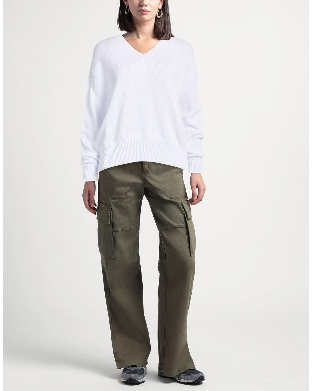 Aragona White Sweaters