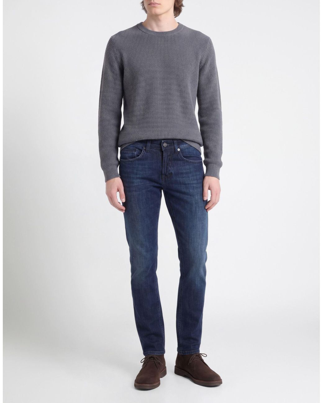 Dondup Blue Jeans Cotton, Elastane for men