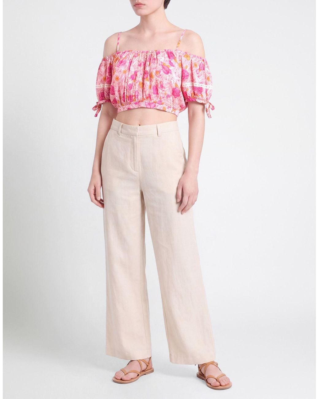 Poupette Pink Top Ecovero Viscose