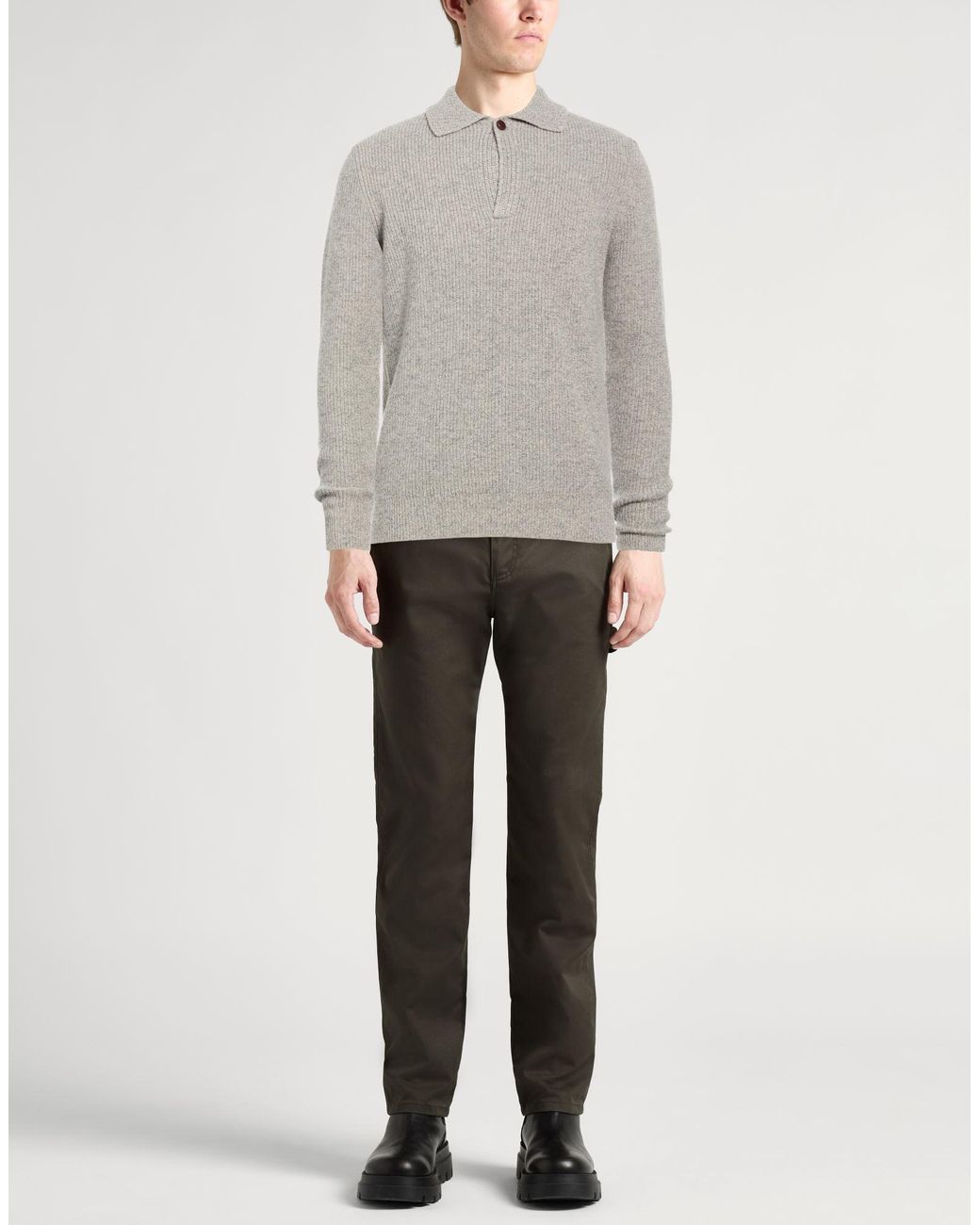 Ballantyne Gray Jumper for men
