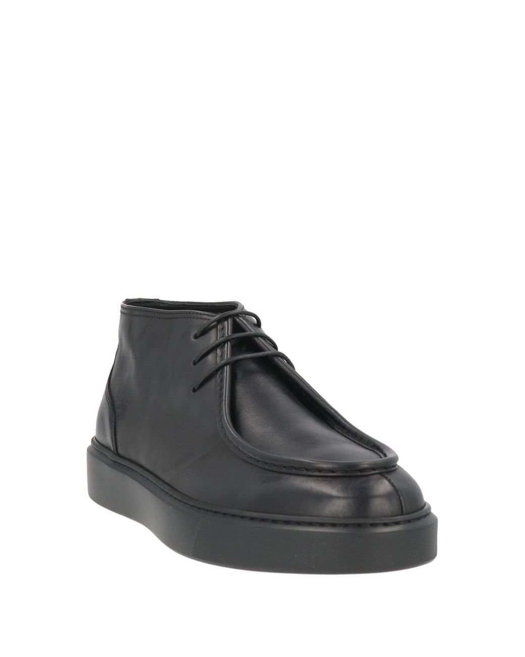 Doucal's Black Ankle Boots for men