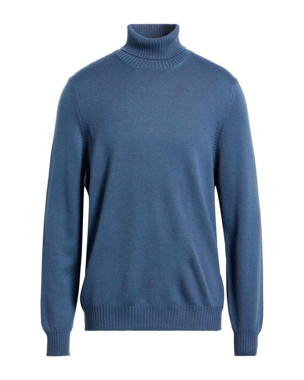 Gran Sasso Blue Turtleneck for men