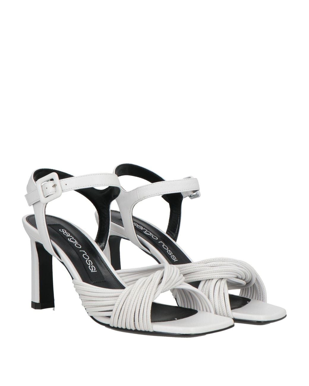 Sergio Rossi White Sandals