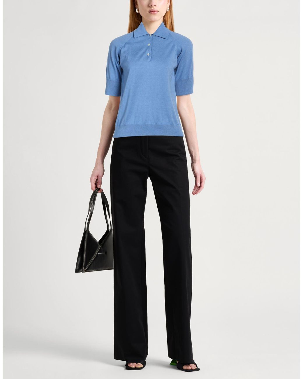 Alpha Studio Blue Polo Shirts