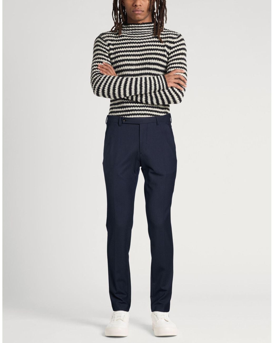 Berwich Blue Trouser for men
