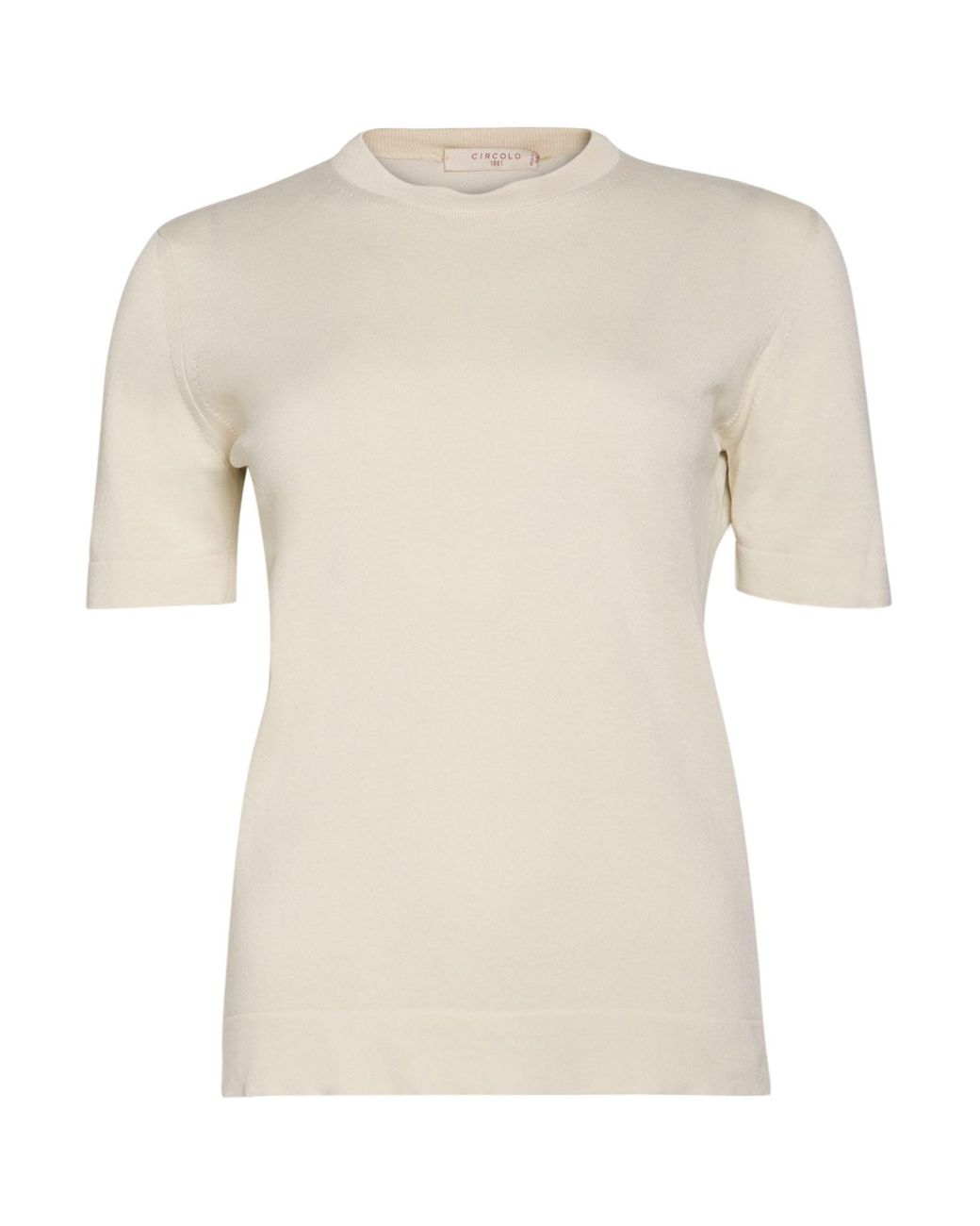 Circolo 1901 Natural Ivory Sweater Cotton