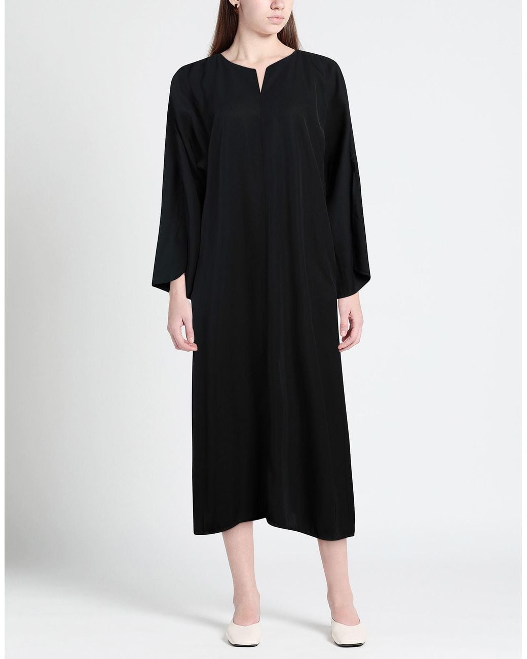 By Malene Birger Black Midi Dress