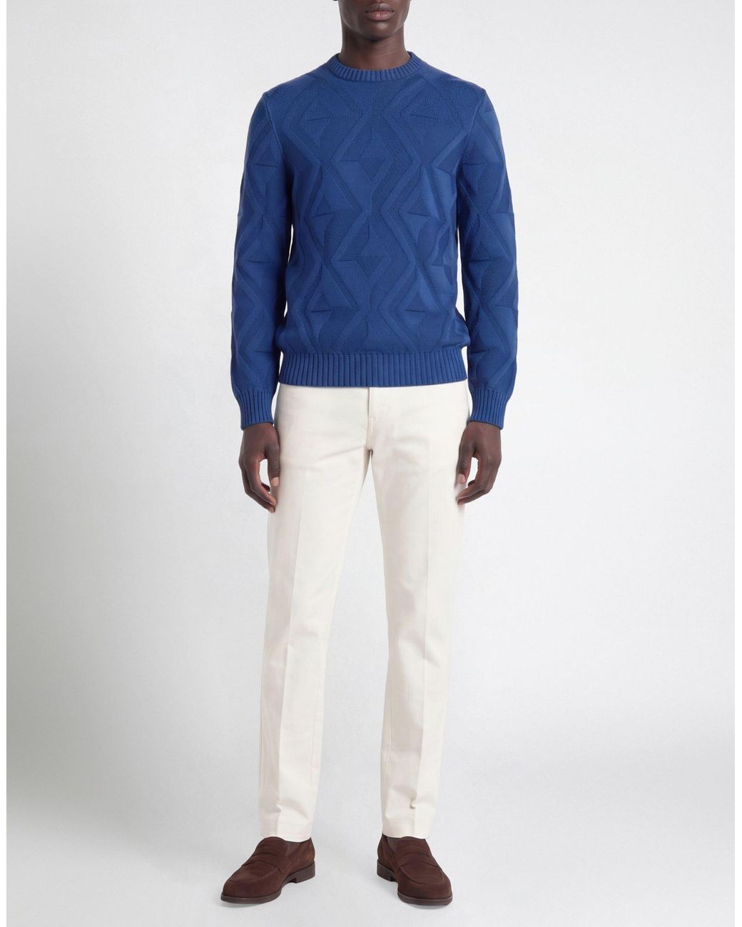 Pullover Alpha Studio de hombre de color Blue
