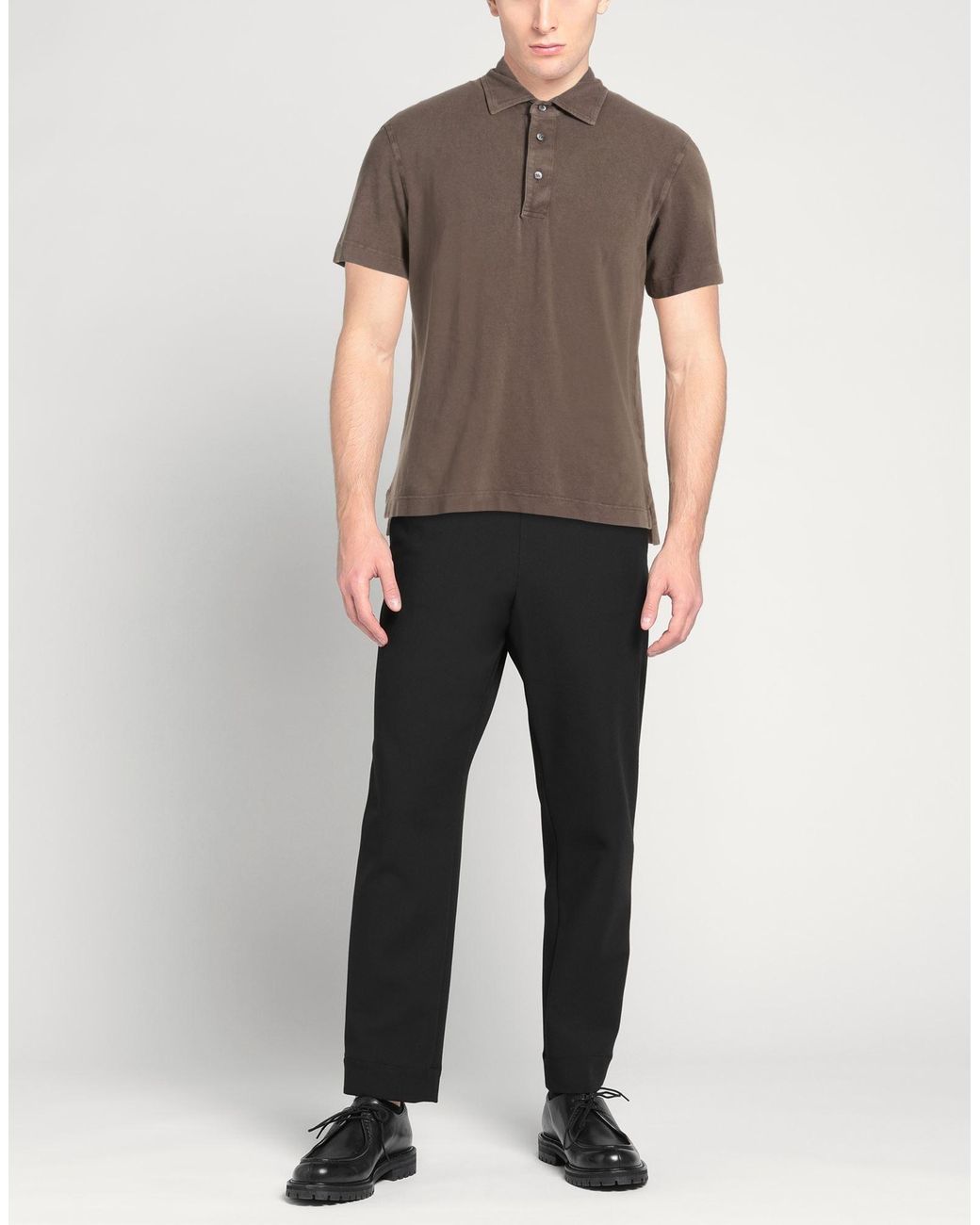 Polo Drumohr pour homme en coloris Brown