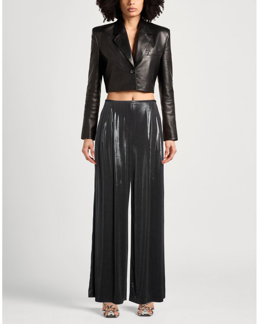 Norma Kamali Black Pants