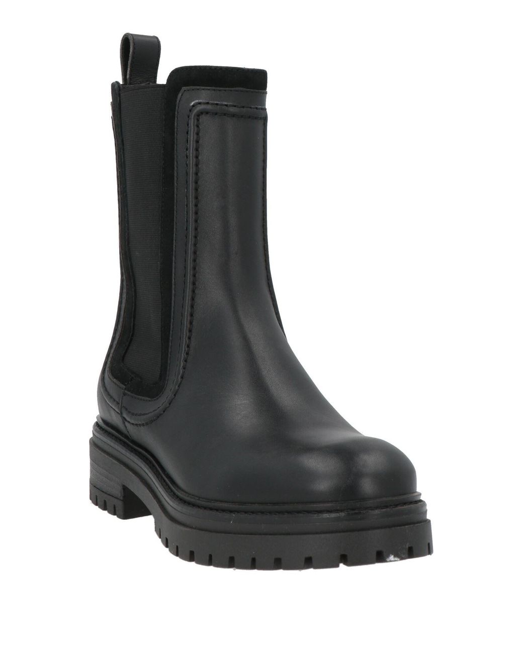 Pollini Black Ankle Boots