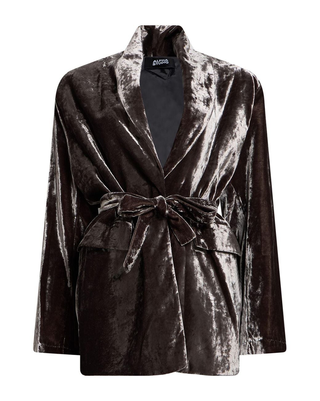 Alpha Studio Black Blazer Polyester