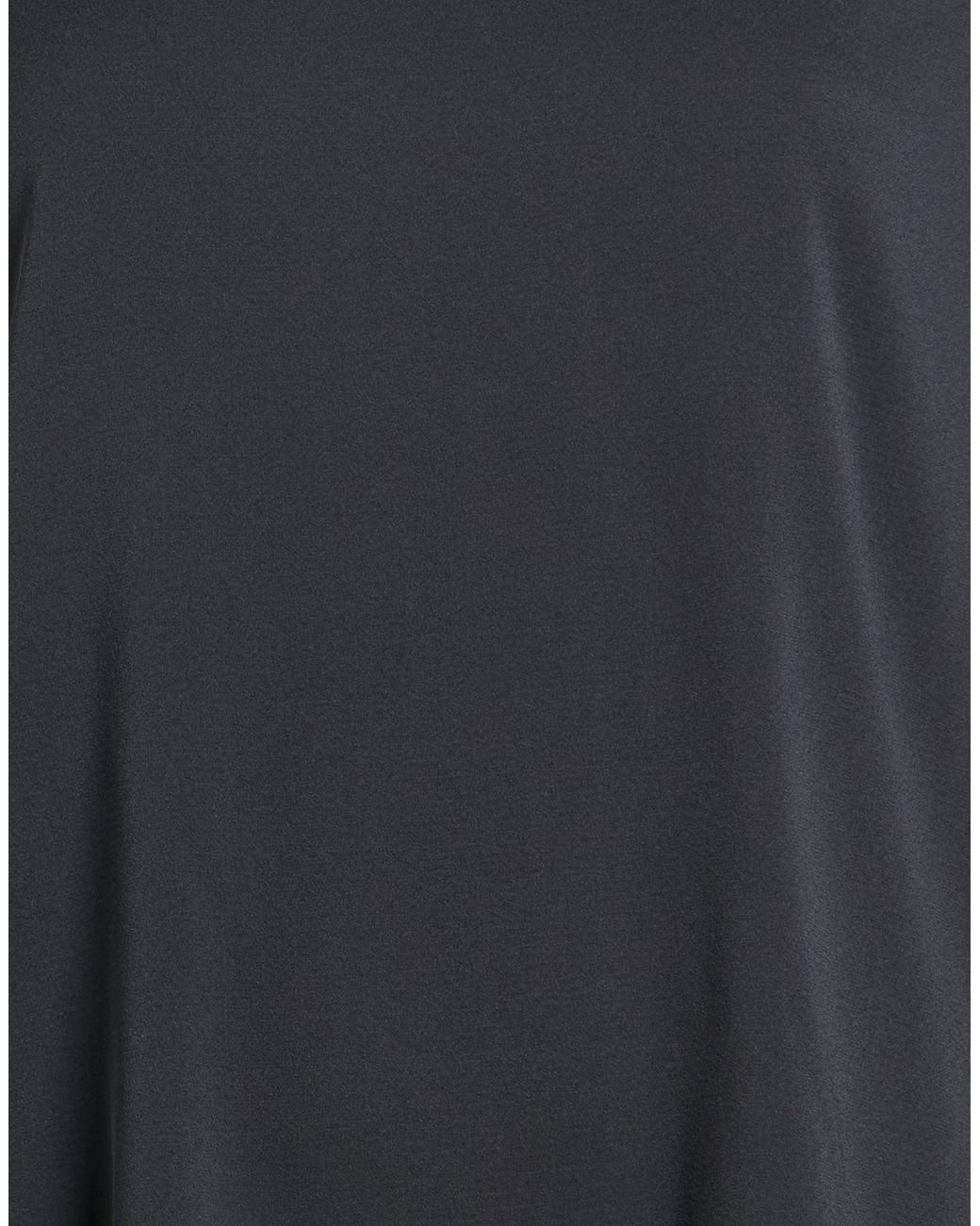 Eleventy Black Top Silk, Elastane