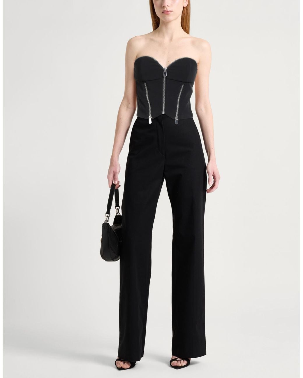 Pinko Black Top Polyester, Elastane