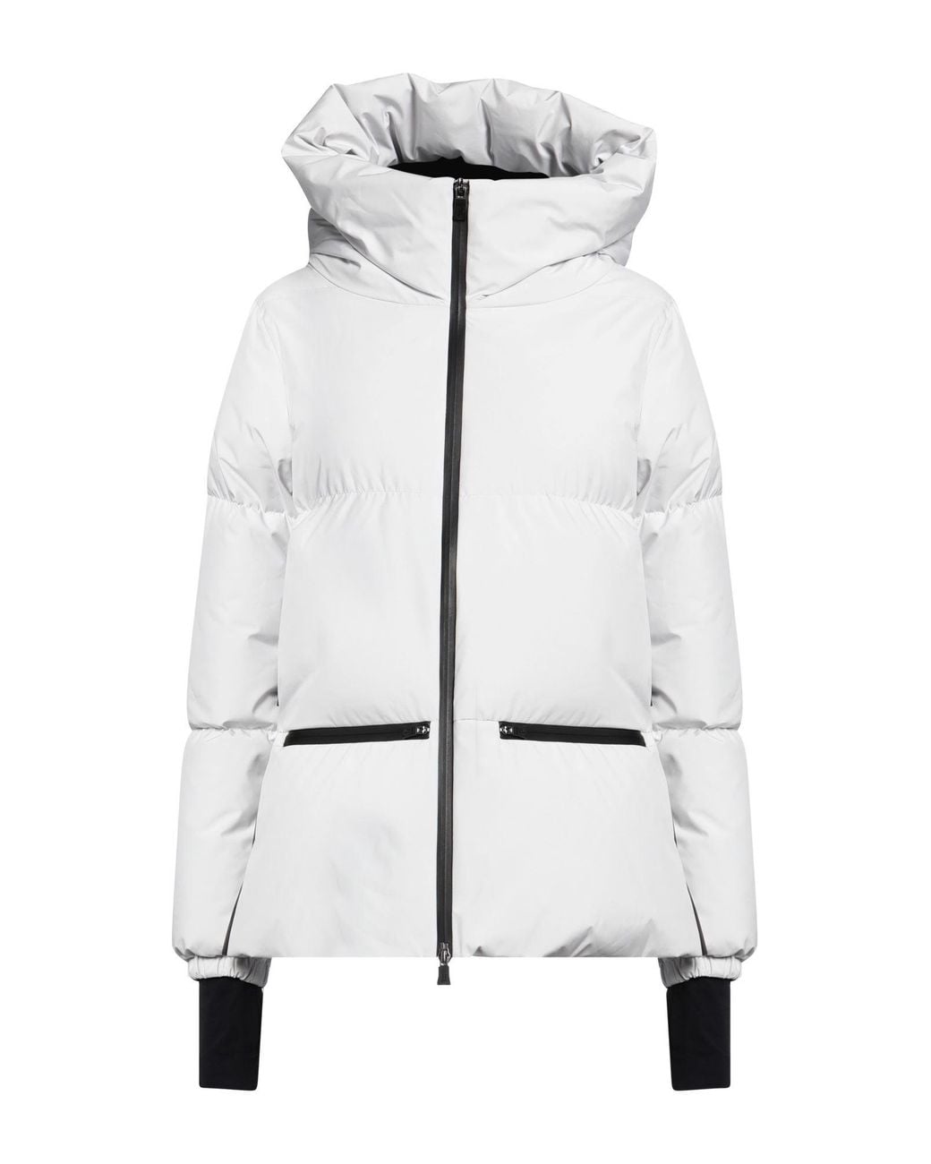 Herno White Light Puffer Polyester