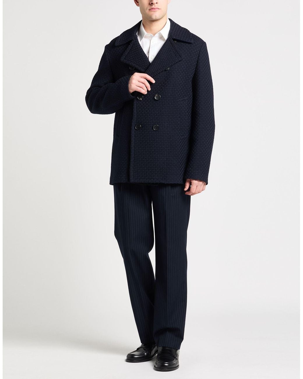 Etro Blue Coats for men