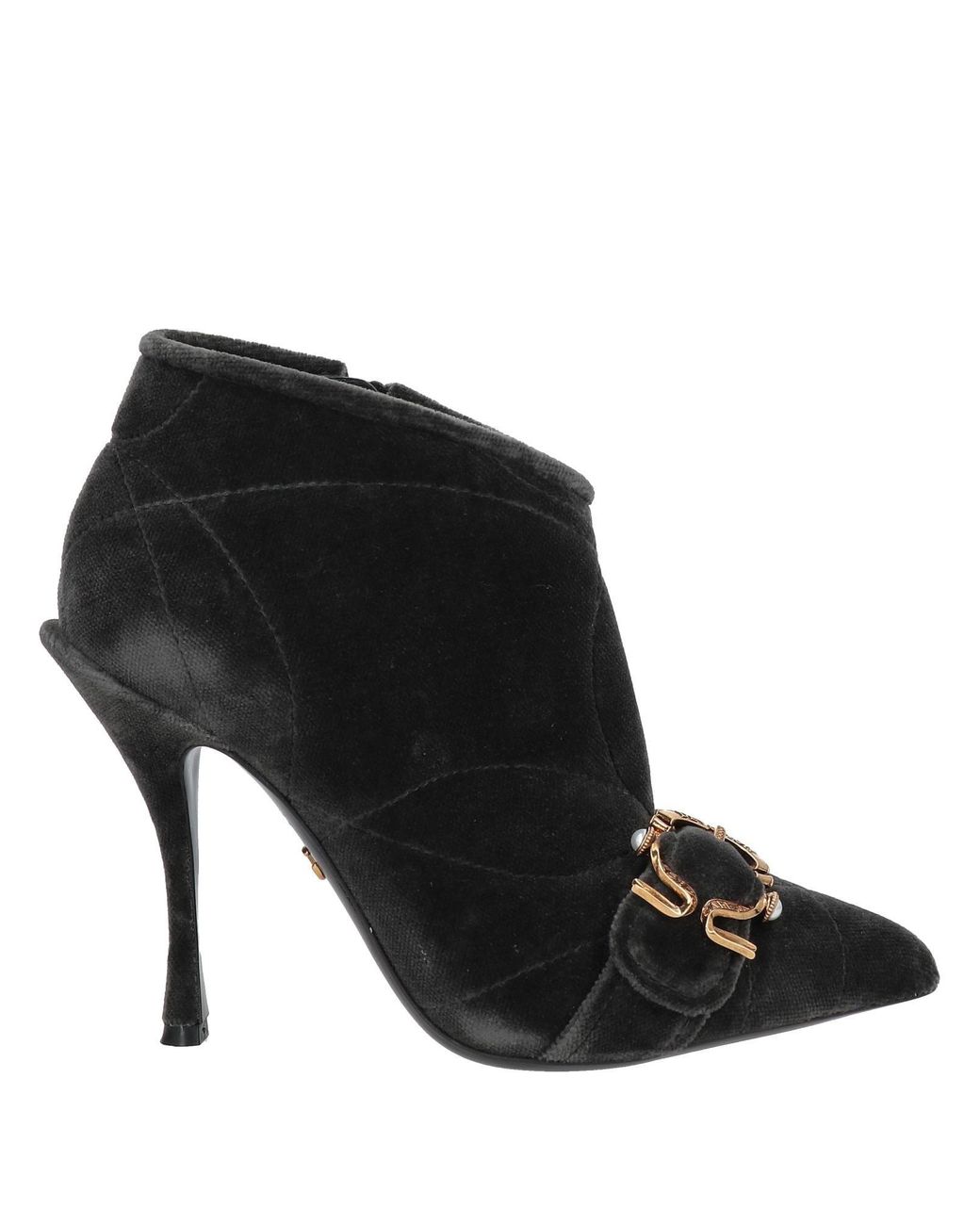 Dolce & Gabbana Black Ankle Boots
